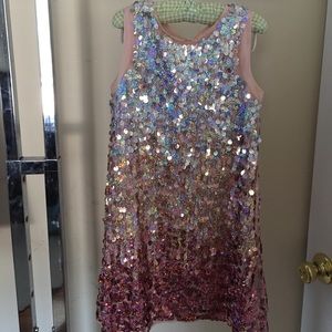 H&M sequin dress size 5-6